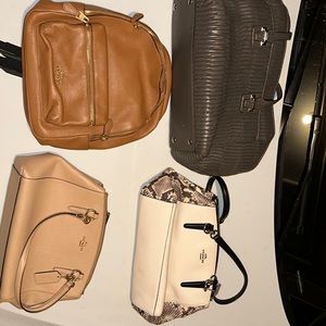 4 Coach Bags